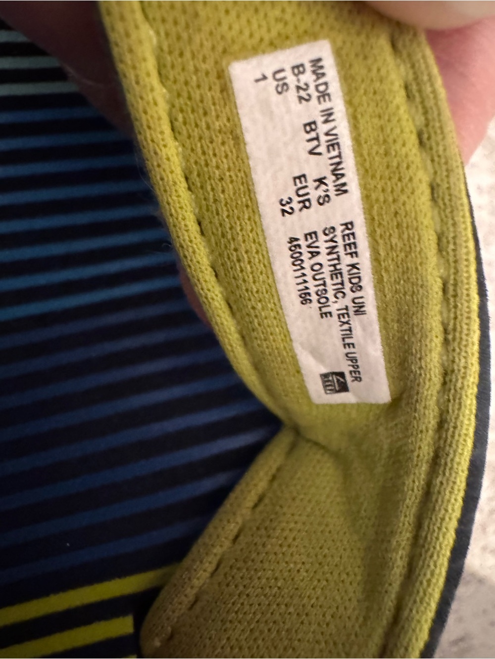Kids Kids Flip Flop Sandals Size 1 - Picture 4 of 4